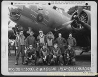 Besatzung des F&uuml;hrungsbombers, 12. August 1943
